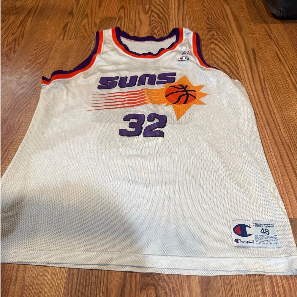 90s Phoenix Suns Jason Kidd Basketball Jersey Size 48 - Picture 2 of 7